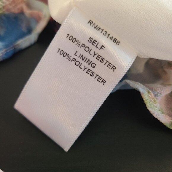 VICI x Fate Floral Cropped Ruffle Puff Sleeve Wrap Blouse NWT S Romantic Fairy - Picture 7 of 8